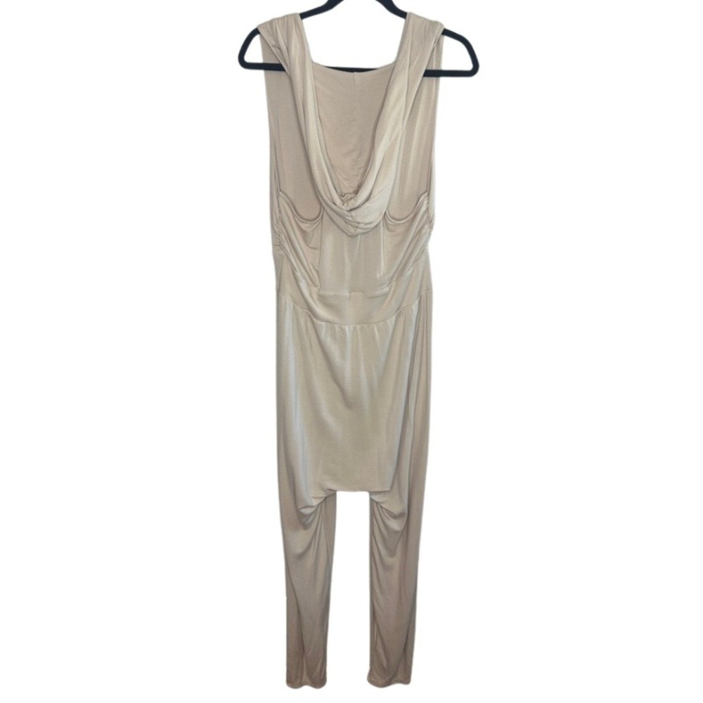NWOT Free People FP Movement Second Chance Jumpsuit Harem Beige Size Large - Picture 6 of 8